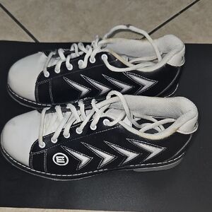 Etonic Retro Noir/Blanc BOWLING Shoes Womens SIZE 9